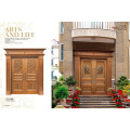 High quality luxury 100% pure copper villa bronze door